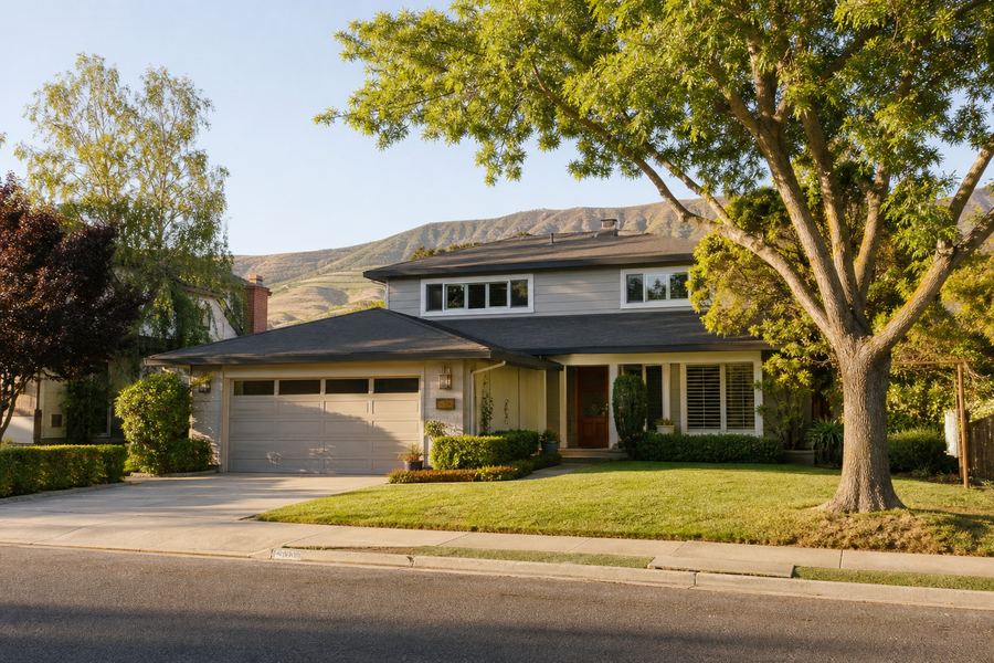 Fremont home on a tree-lined street